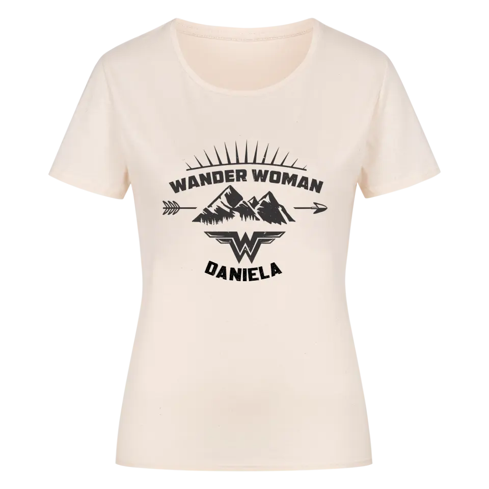 Wander Woman Damen T-Shirt - personalisierbar