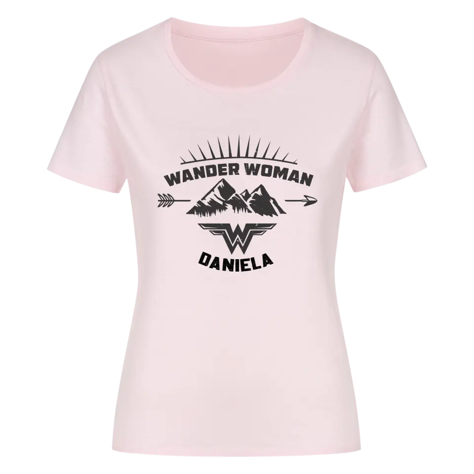 Wander Woman Damen T-Shirt - personalisierbar