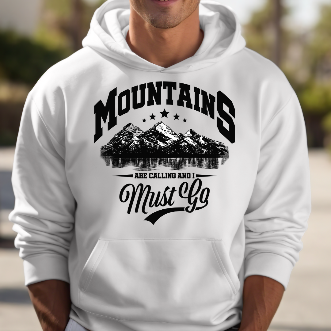 Mountains are calling - Premium Hoodie