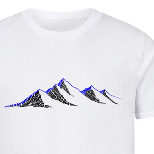 Bergmotiv Herren T-Shirt
