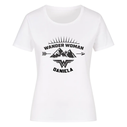 Wander Woman Damen T-Shirt - personalisierbar