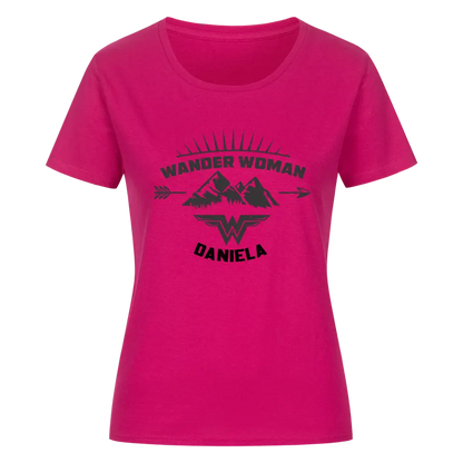 Wander Woman Damen T-Shirt - personalisierbar