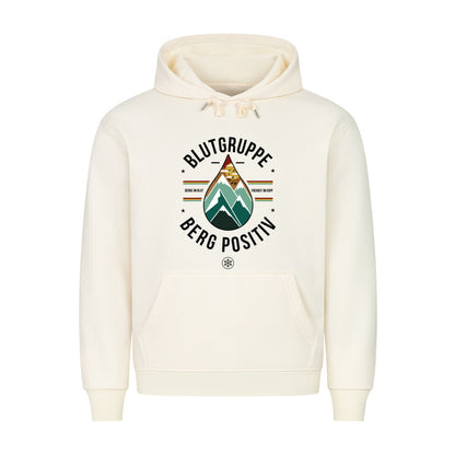 Blutgruppe Berg Positiv - Premium Hoodie