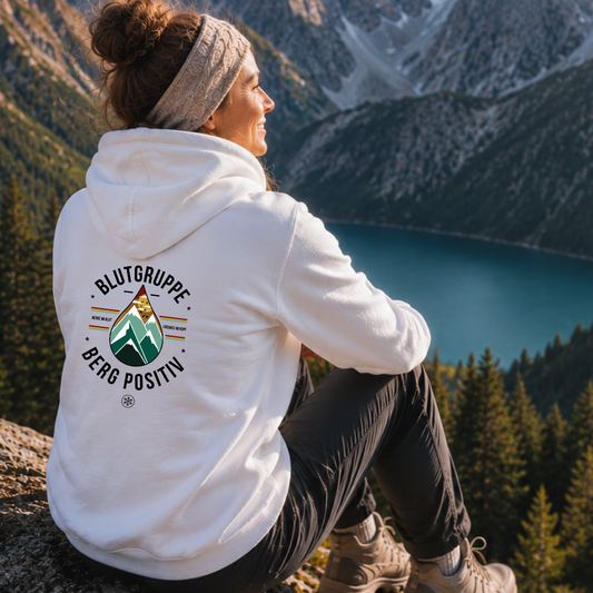Blutgruppe Berg positiv - Premium Hoodie