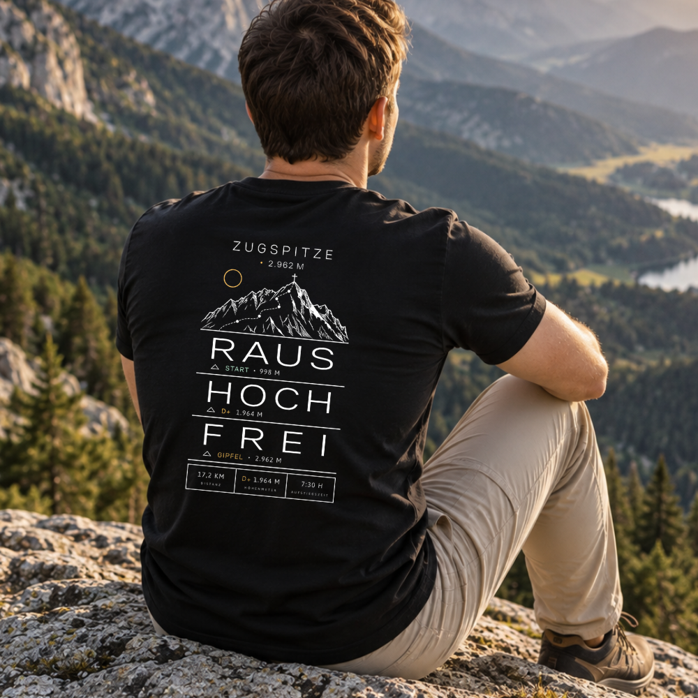 Zugspitze – Premium T-Shirt