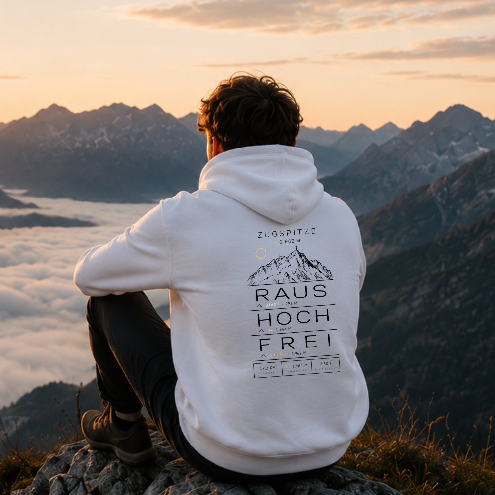 Zugspitze – Premium Hoodie