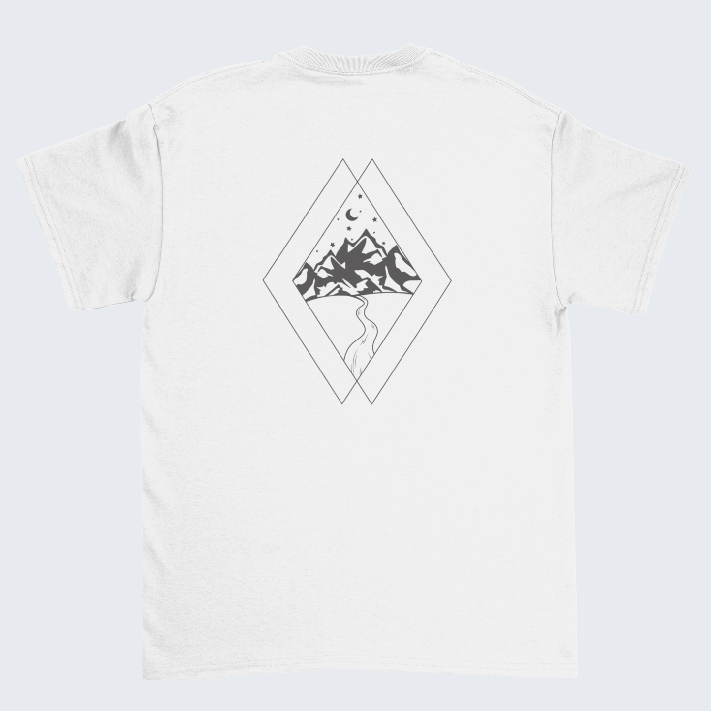Berg graphisch T-Shirt