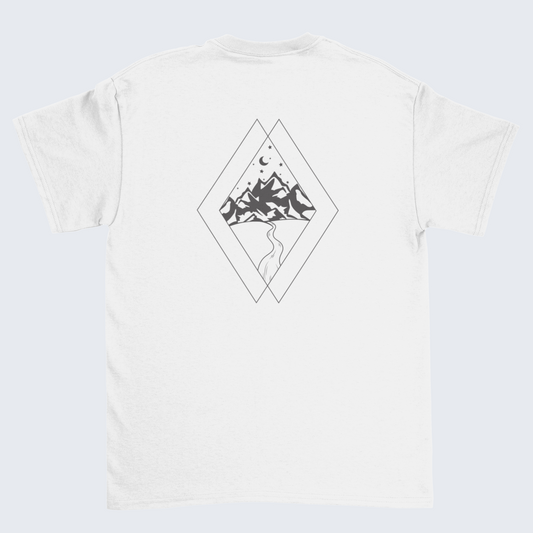 Berg graphisch T-Shirt