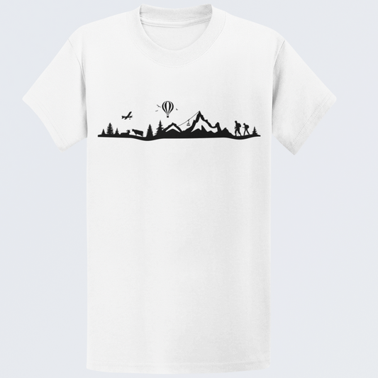 Skyline Mountains Unisex T-Shirt