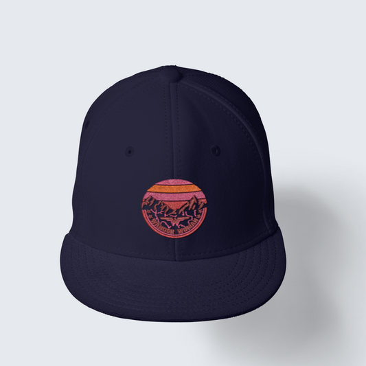 Cap Wander Woman Blau Rottöne
